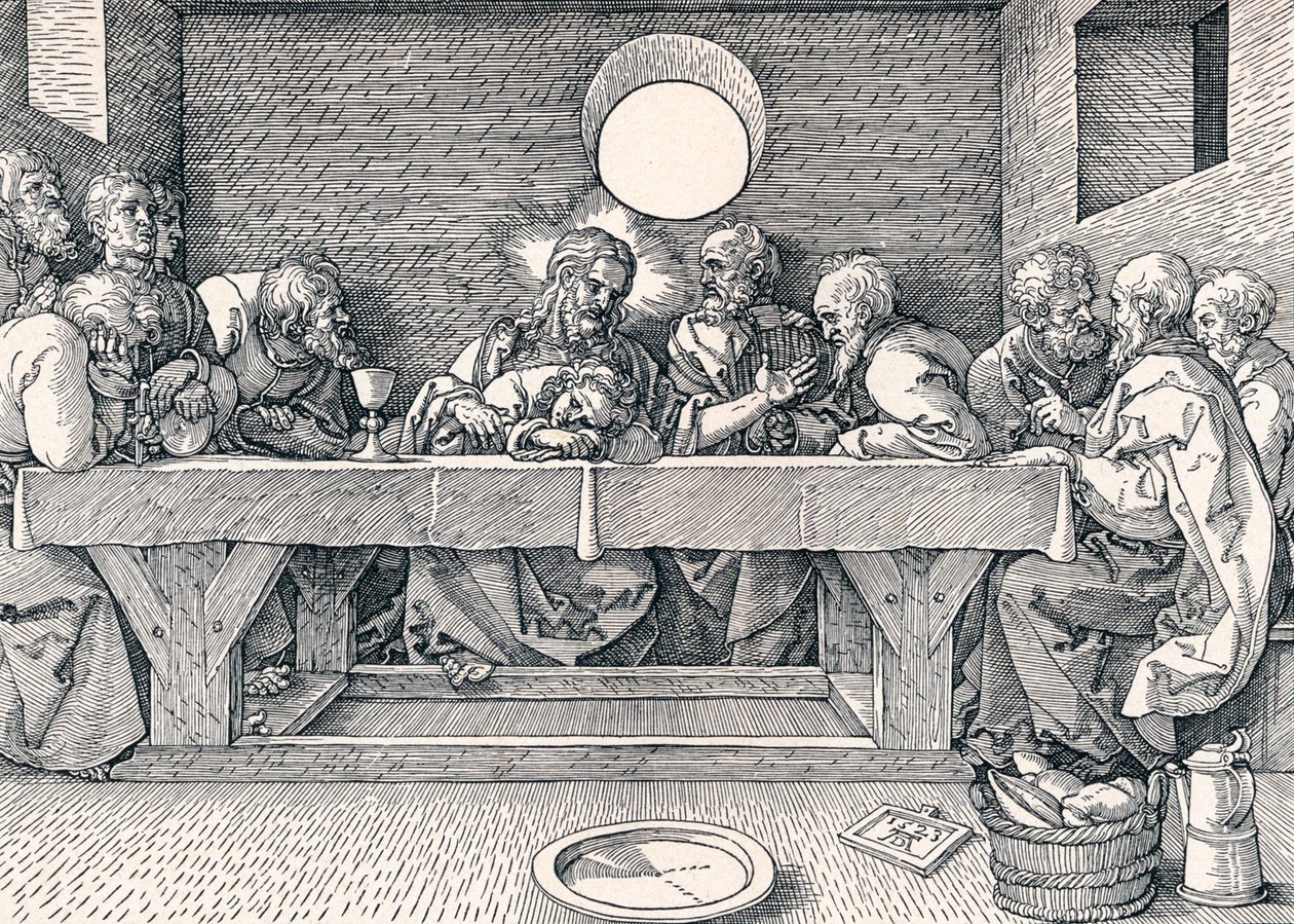 A Última Ceia, 1523 1906 de Albrecht Dürer