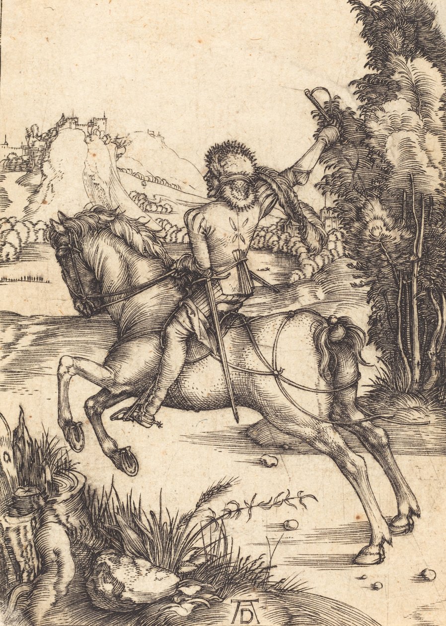 O Pequeno Mensageiro, c. 1496. de Albrecht Dürer