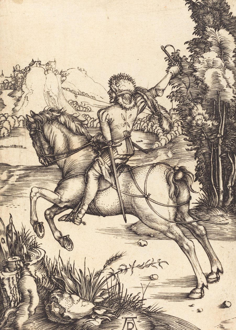 O Pequeno Mensageiro, c. 1496. de Albrecht Dürer