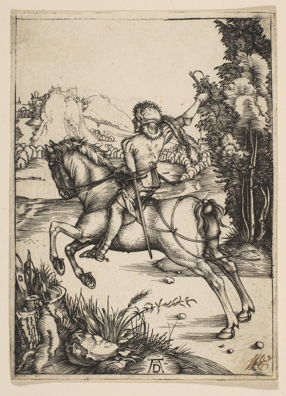 The Little Courier.nd de Albrecht Dürer