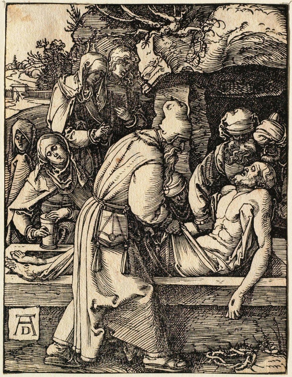 A Pequena Paixão: A deposição de Albrecht Dürer