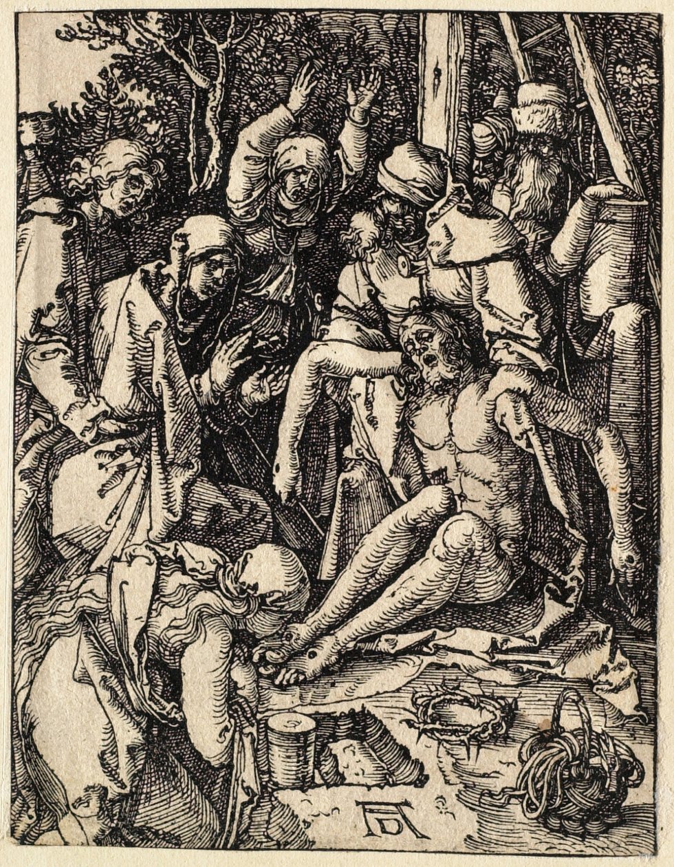 A Pequena Paixão: A lamentação de Albrecht Dürer