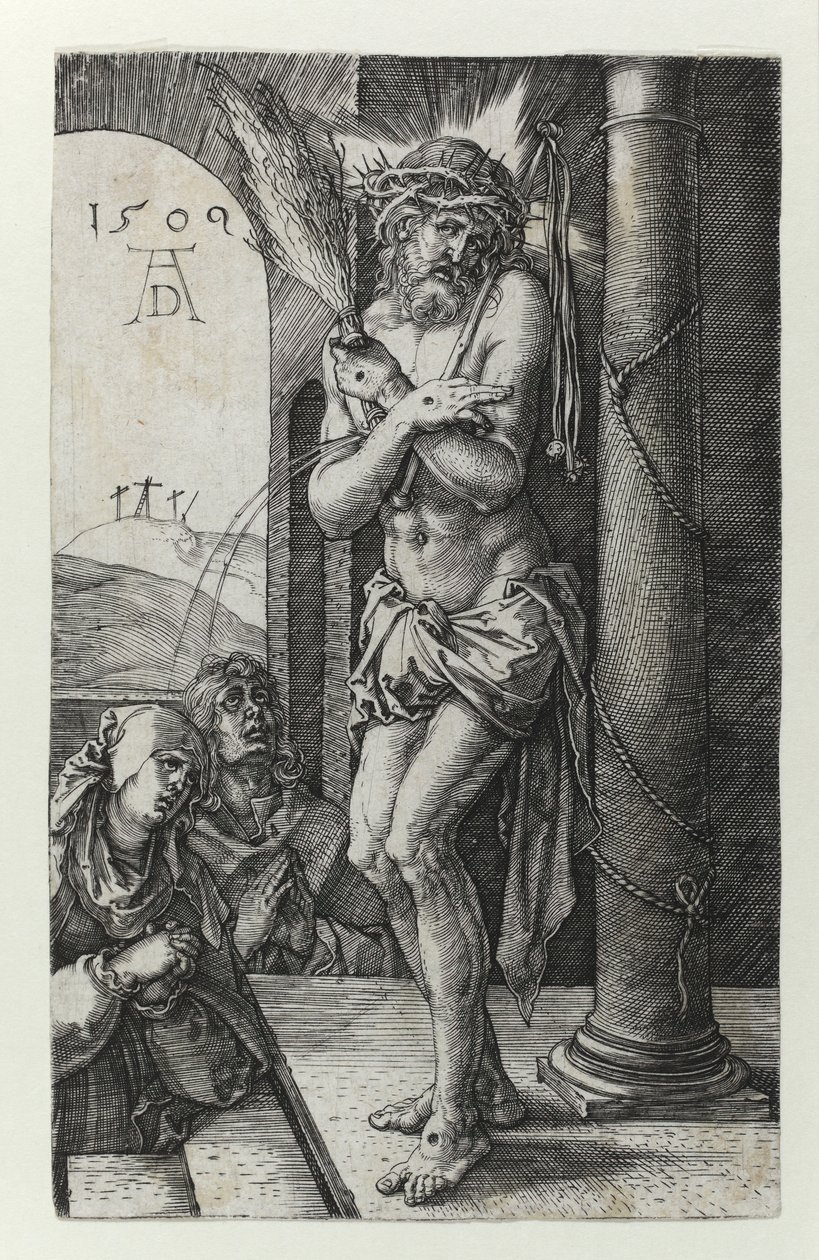 O homem das dores, 1509 de Albrecht Dürer