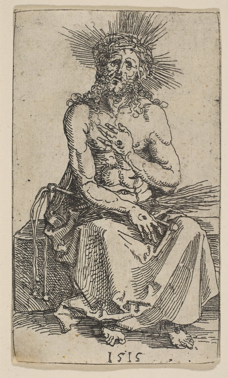 O Homem das Dores, 1515. de Albrecht Dürer