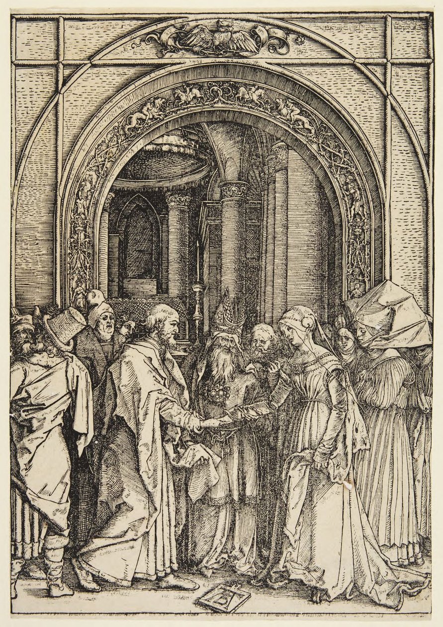 O casamento da Virgem de Albrecht Dürer