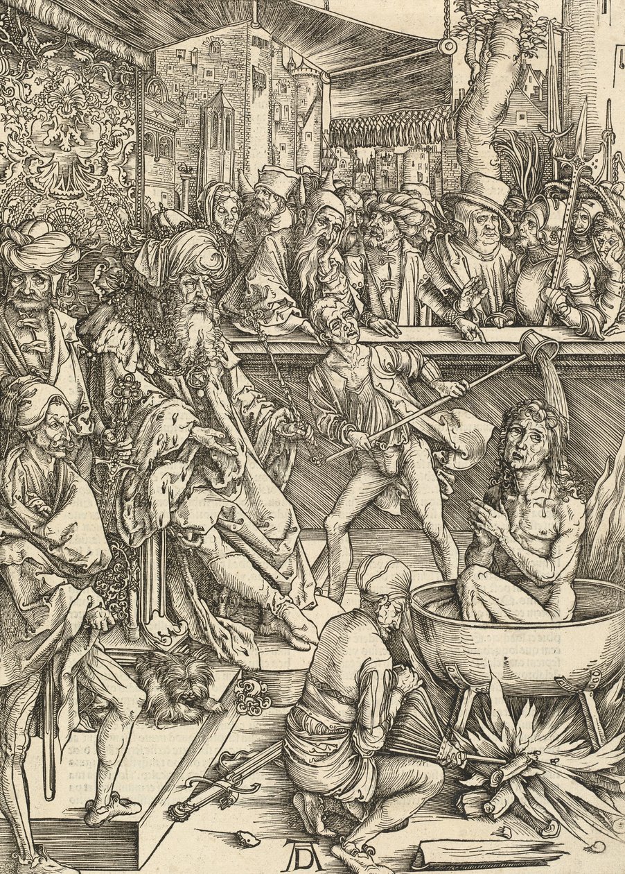 O Martírio de São João, 1498. de Albrecht Dürer