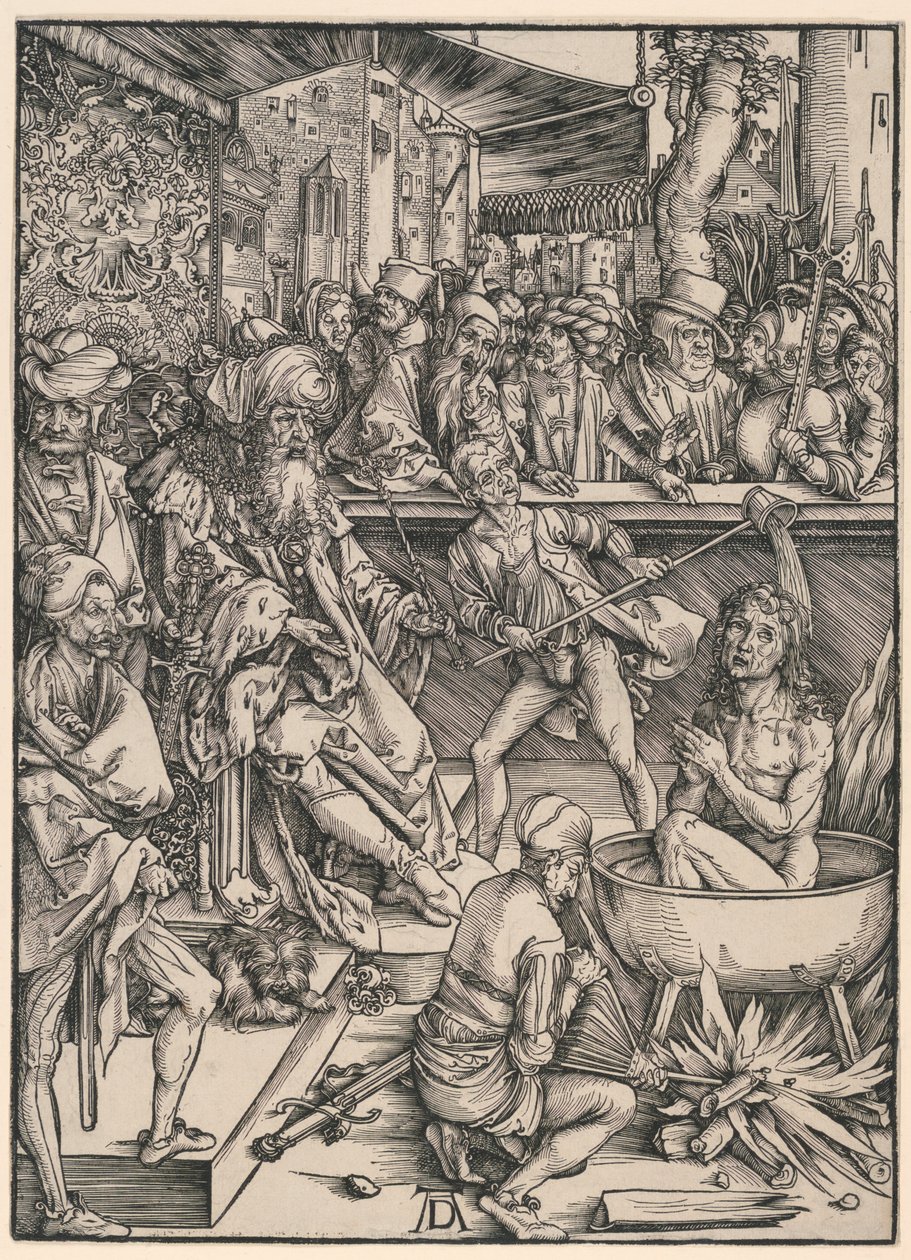 O Martírio de São João, de O Apocalipse de Albrecht Dürer