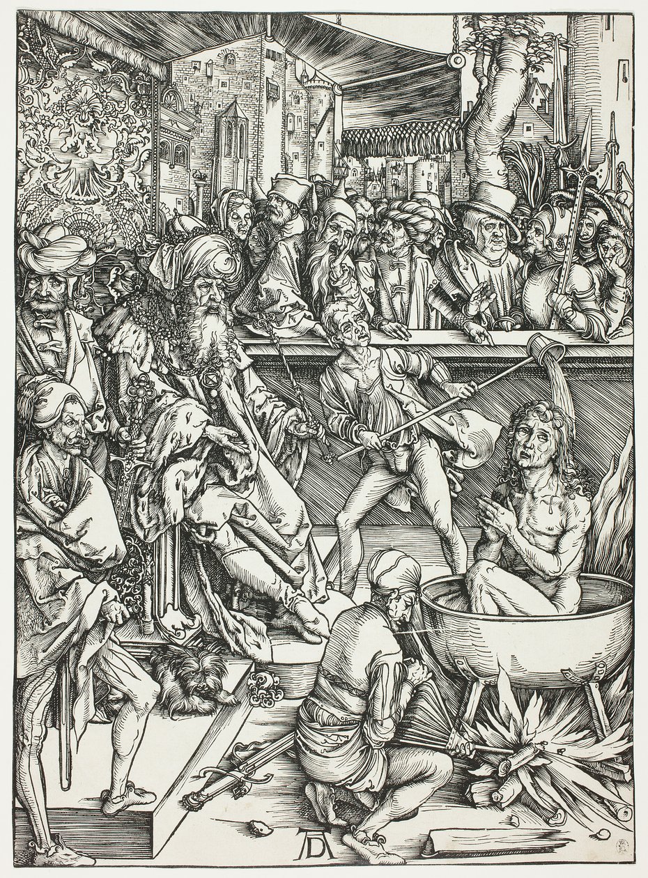 O Martírio de São João, de O Apocalipse de Albrecht Dürer