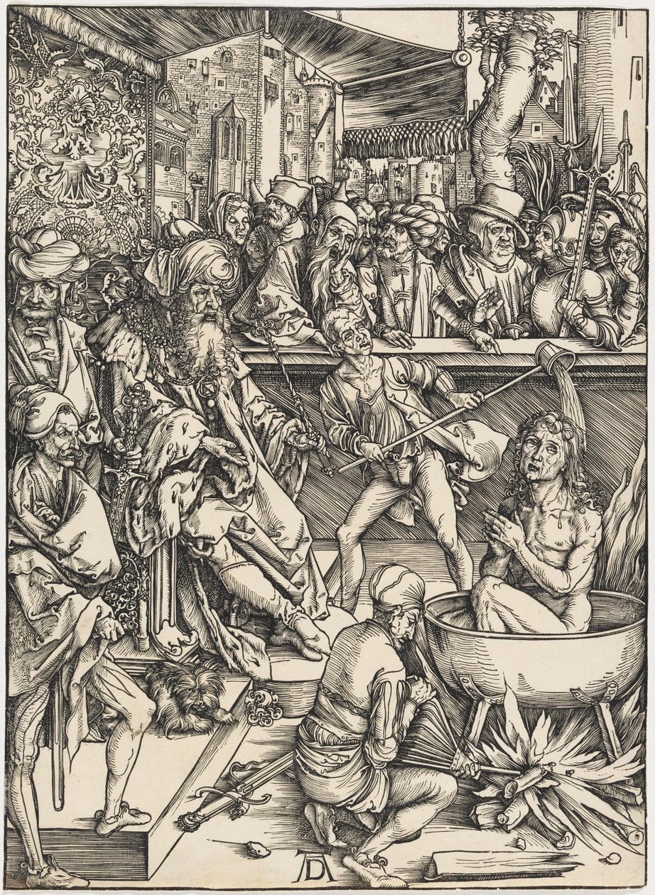 O Martírio de São João Evangelista de Albrecht Dürer