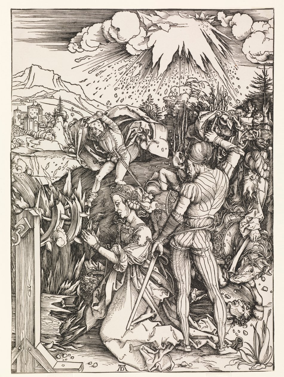 O Martírio de Santa Catarina de Albrecht Dürer