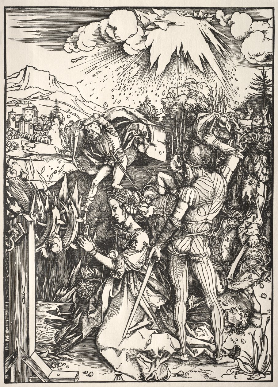 O Martírio de Santa Catarina de Albrecht Dürer