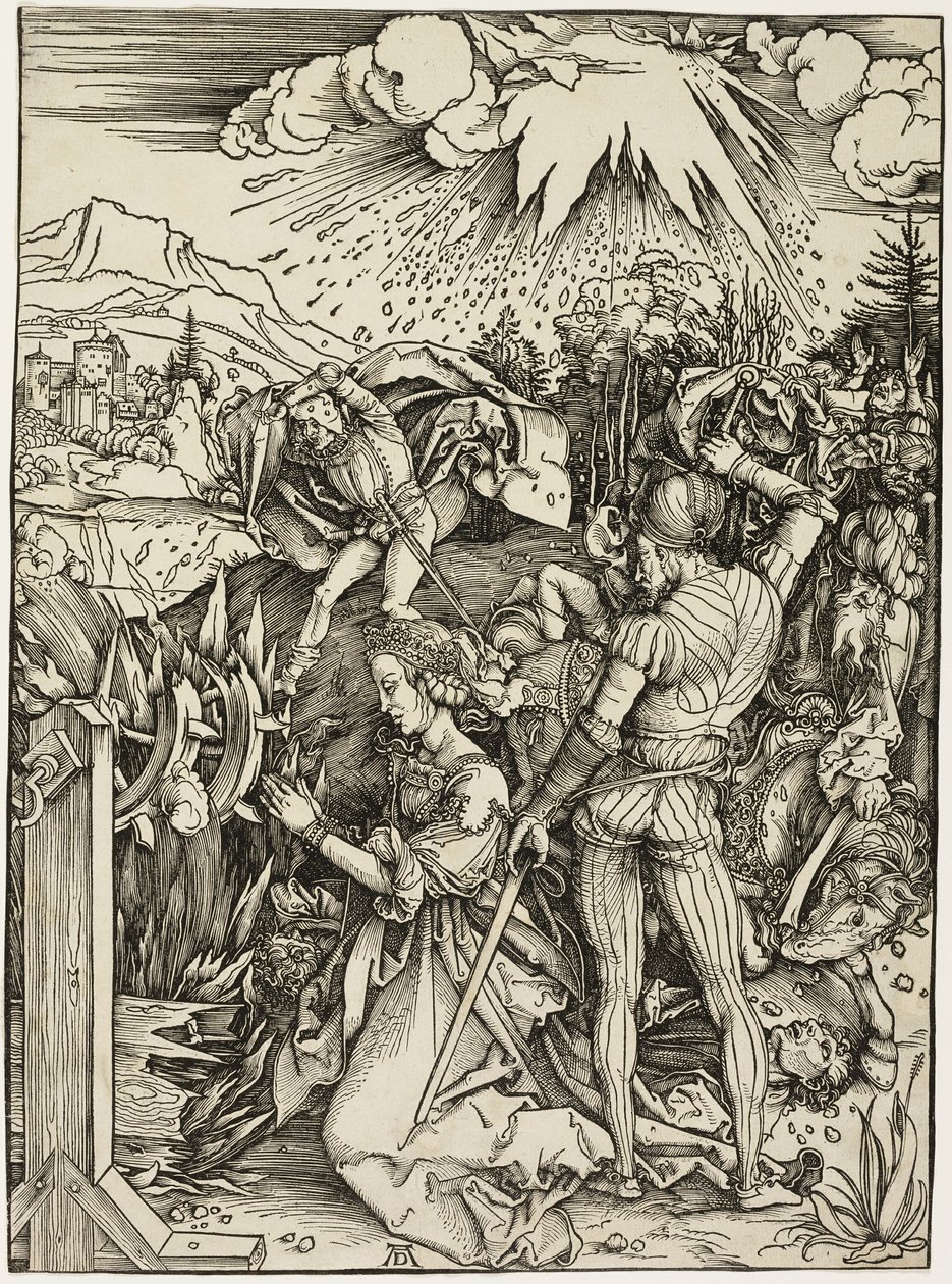 O Martírio de Santa Catarina de Albrecht Dürer