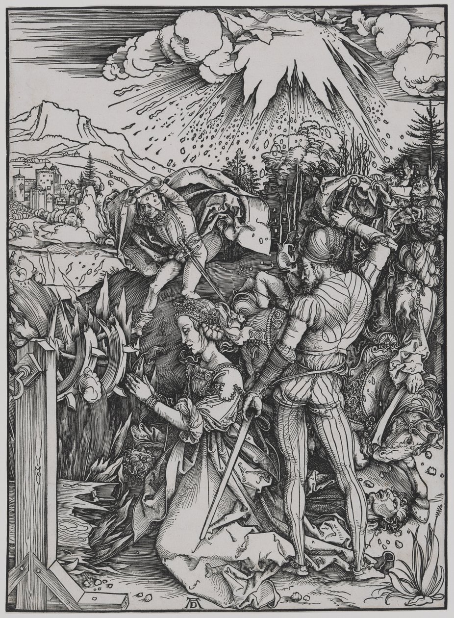 O martírio de Santa Catarina de Albrecht Dürer