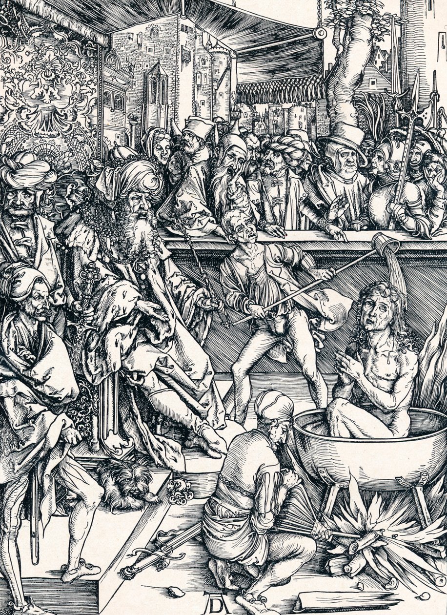 O martírio de São João, 1498 1906 de Albrecht Dürer