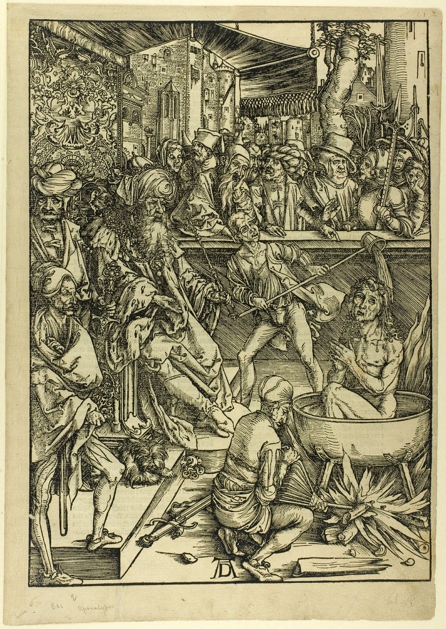 O Martírio de São João, de O Apocalipse de Albrecht Dürer