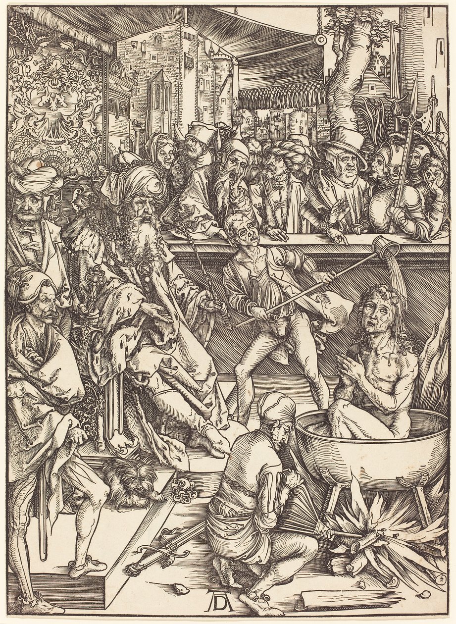 O martírio de São João Evangelista de Albrecht Dürer