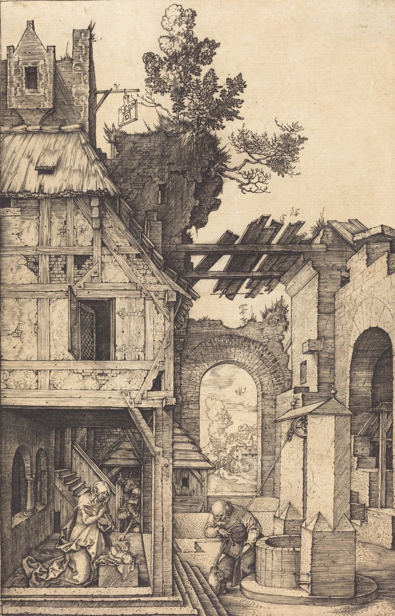 A Natividade, 1504. de Albrecht Dürer