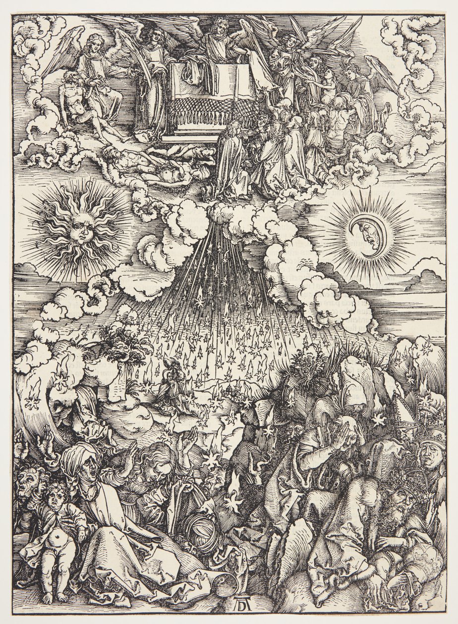 A Abertura do Quinto e Sexto Selos de Albrecht Dürer