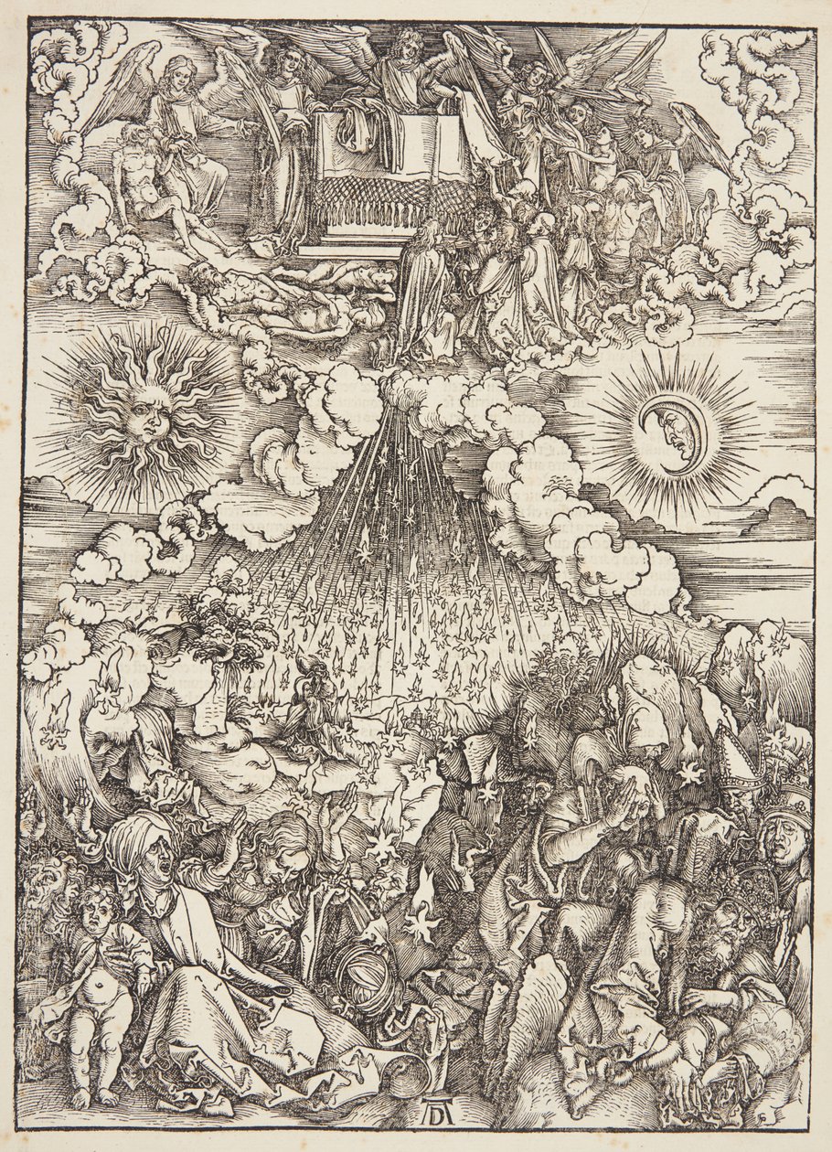 A Abertura do Quinto e Sexto Selos de Albrecht Dürer