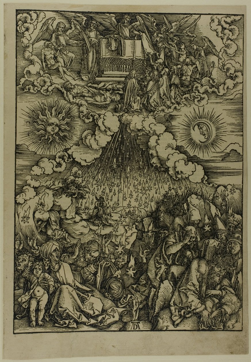 A Abertura do Quinto e Sexto Selos, do Apocalipse de Albrecht Dürer
