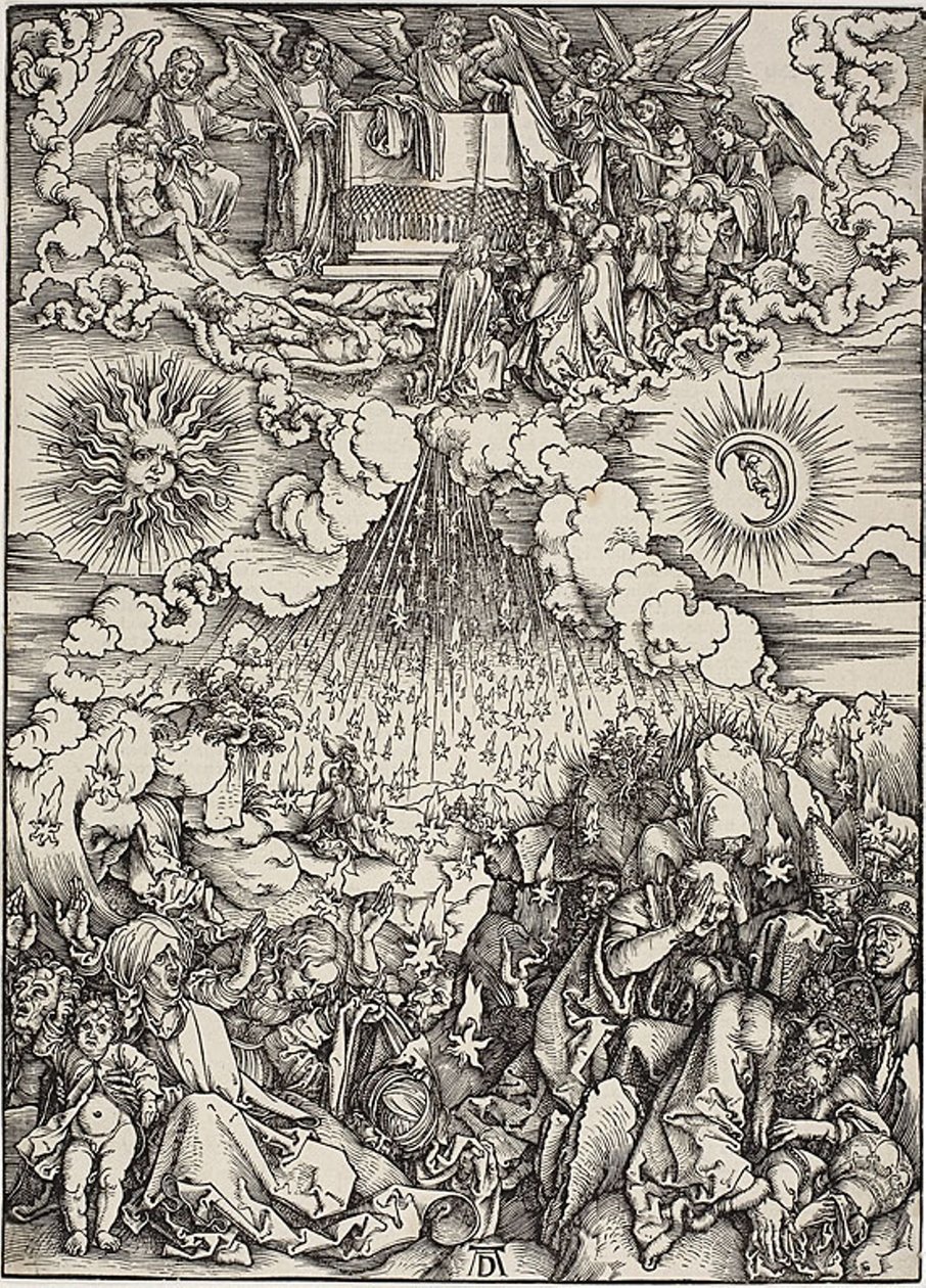 A Abertura do Quinto e Sexto Selos, do Apocalipse de Albrecht Dürer