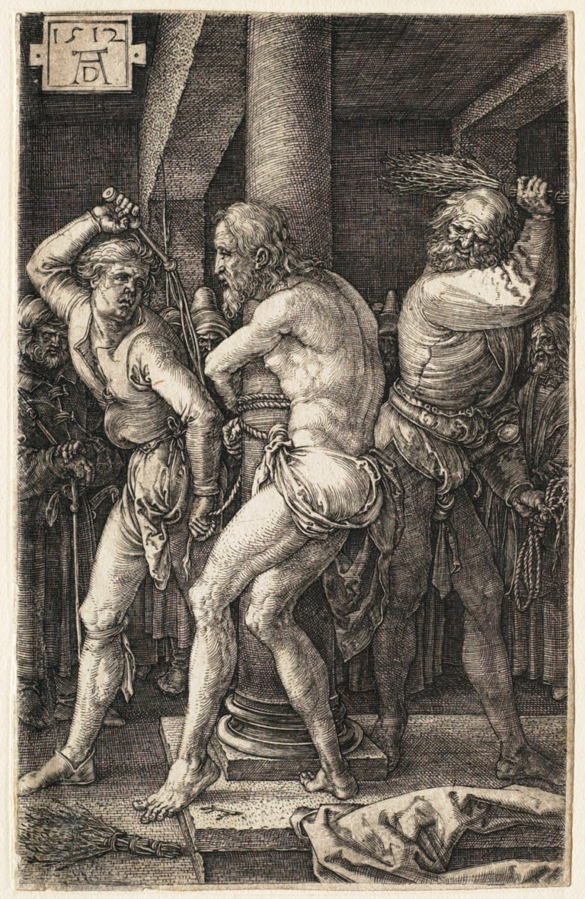 A Paixão: a flagelação de Albrecht Dürer