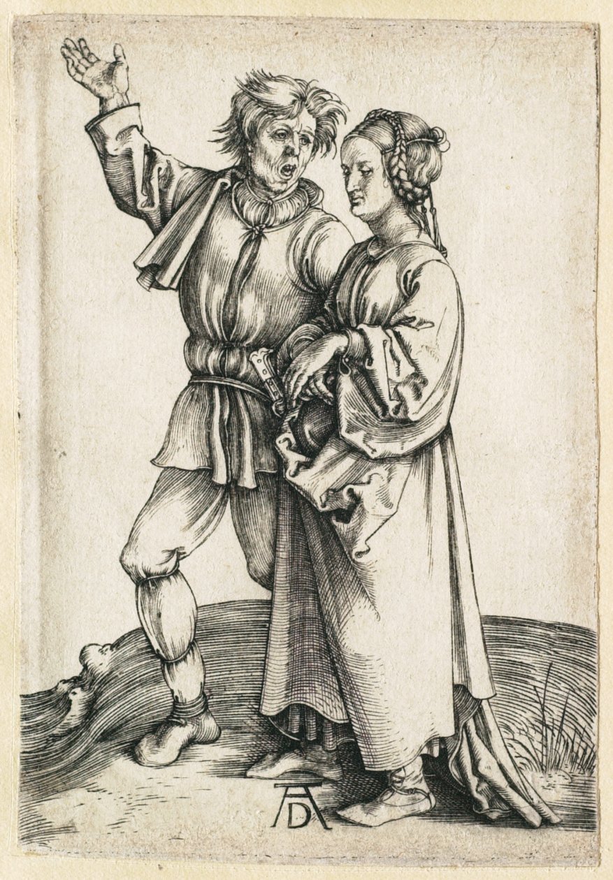 O camponês e a sua mulher de Albrecht Dürer