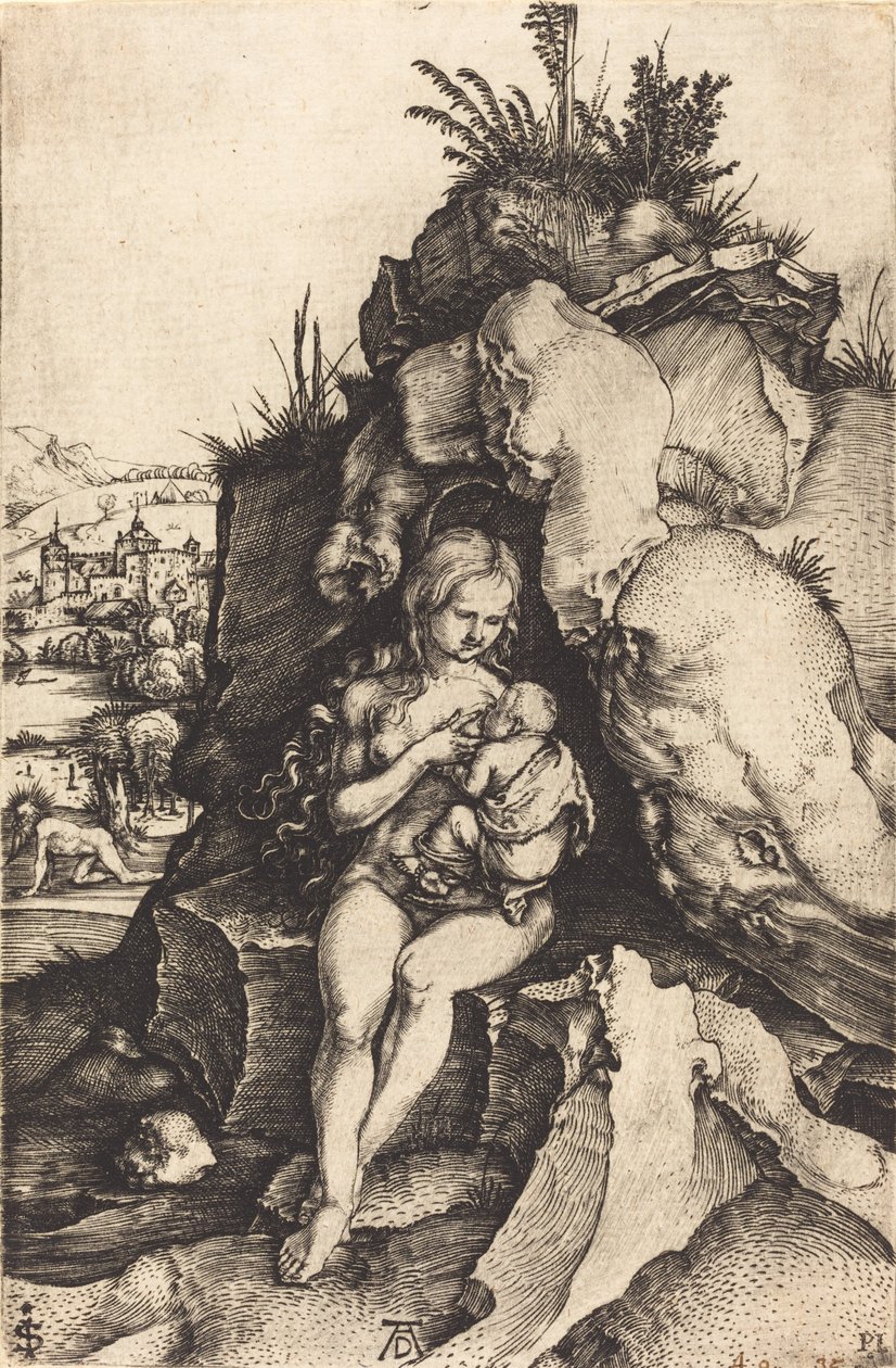 A Penitência de São João Crisóstomo, c. 1497. de Albrecht Dürer