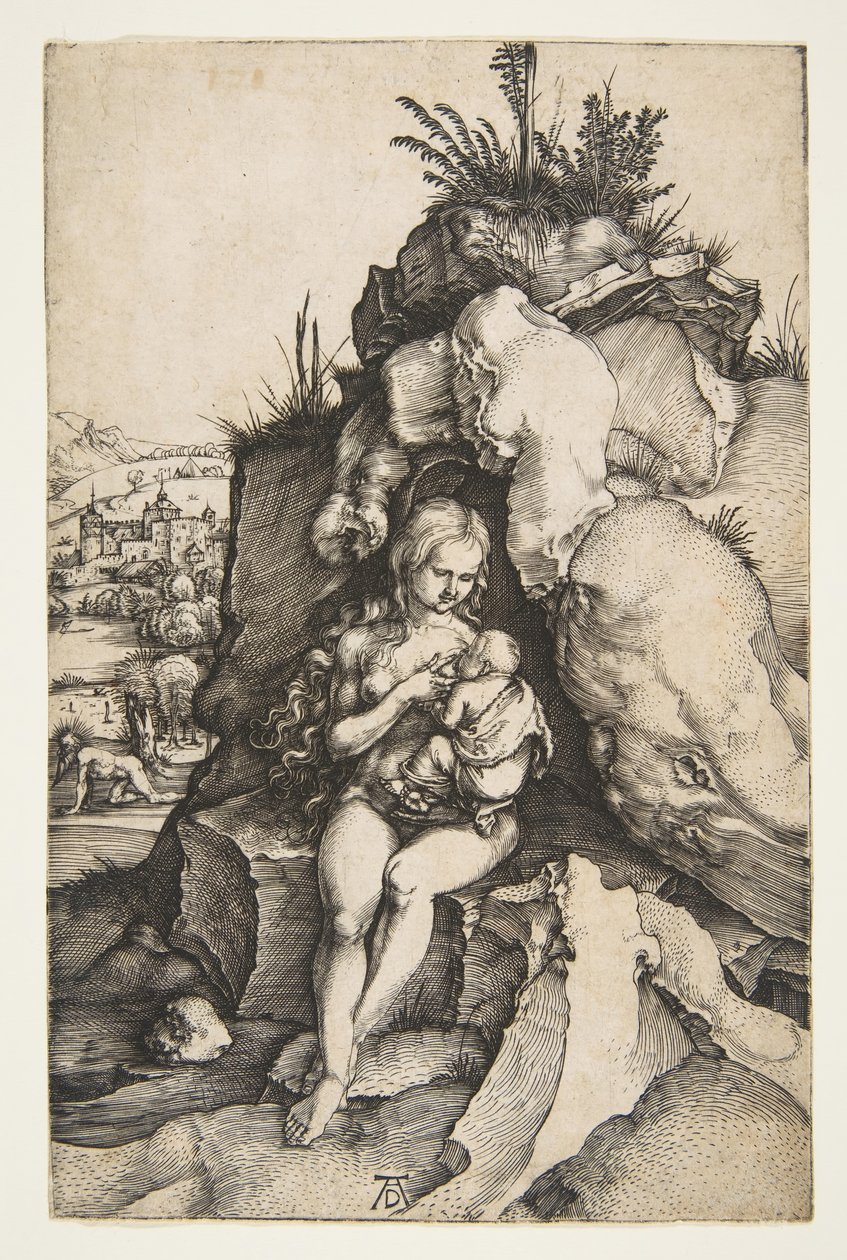 A penitência de São João Crisóstomo, ca. 1496 de Albrecht Dürer
