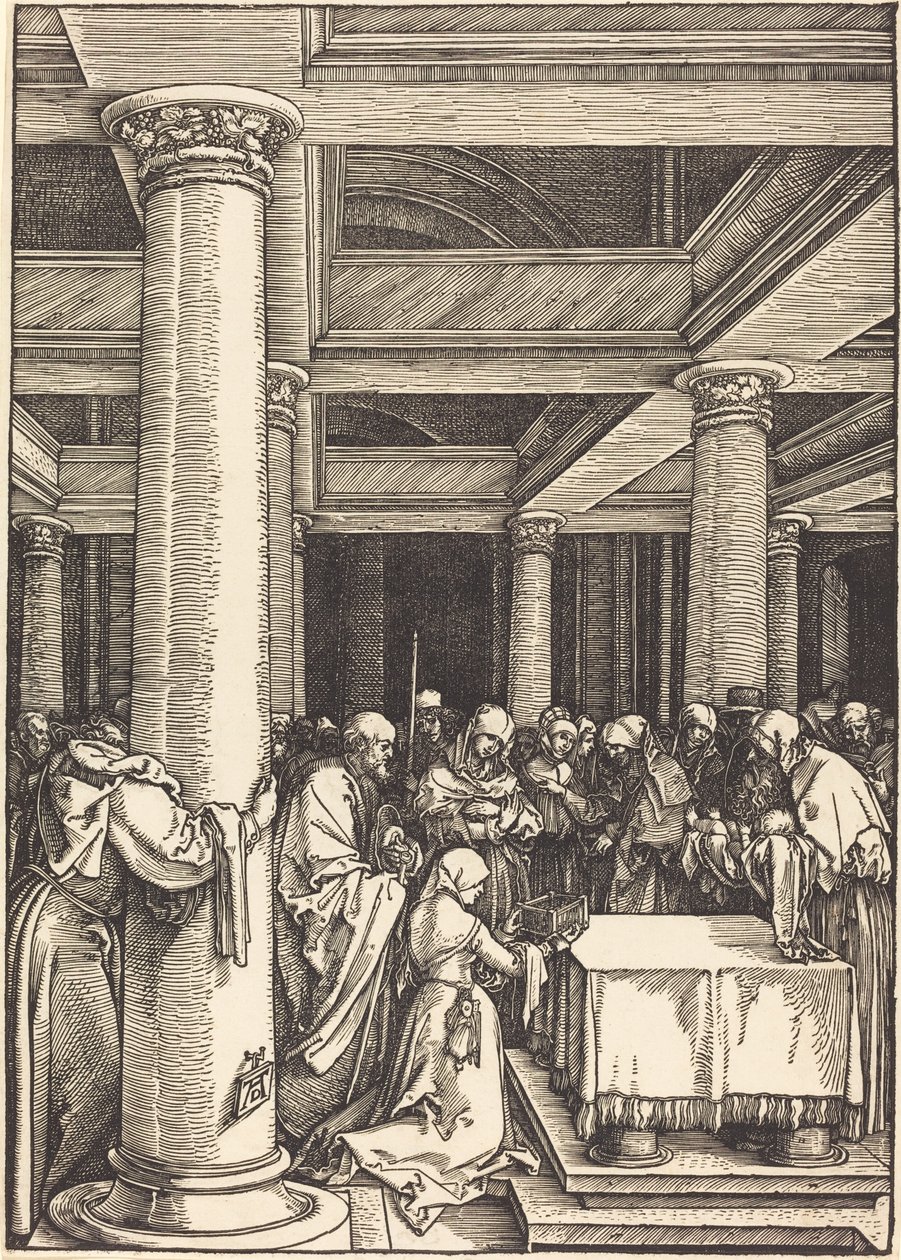 A Apresentação de Cristo no Templo de Albrecht Dürer