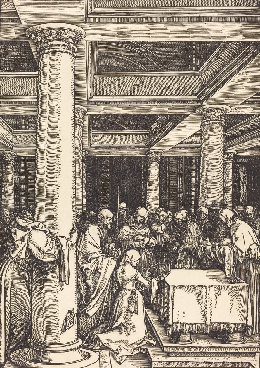 A Apresentação de Cristo no Templo, c. 15041505. de Albrecht Dürer