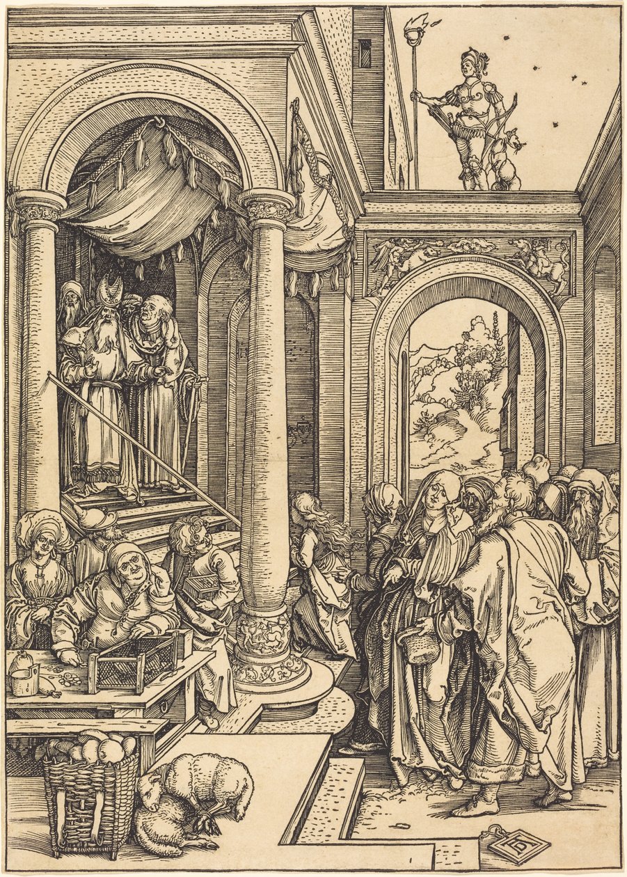 A Apresentação da Virgem no Templo de Albrecht Dürer