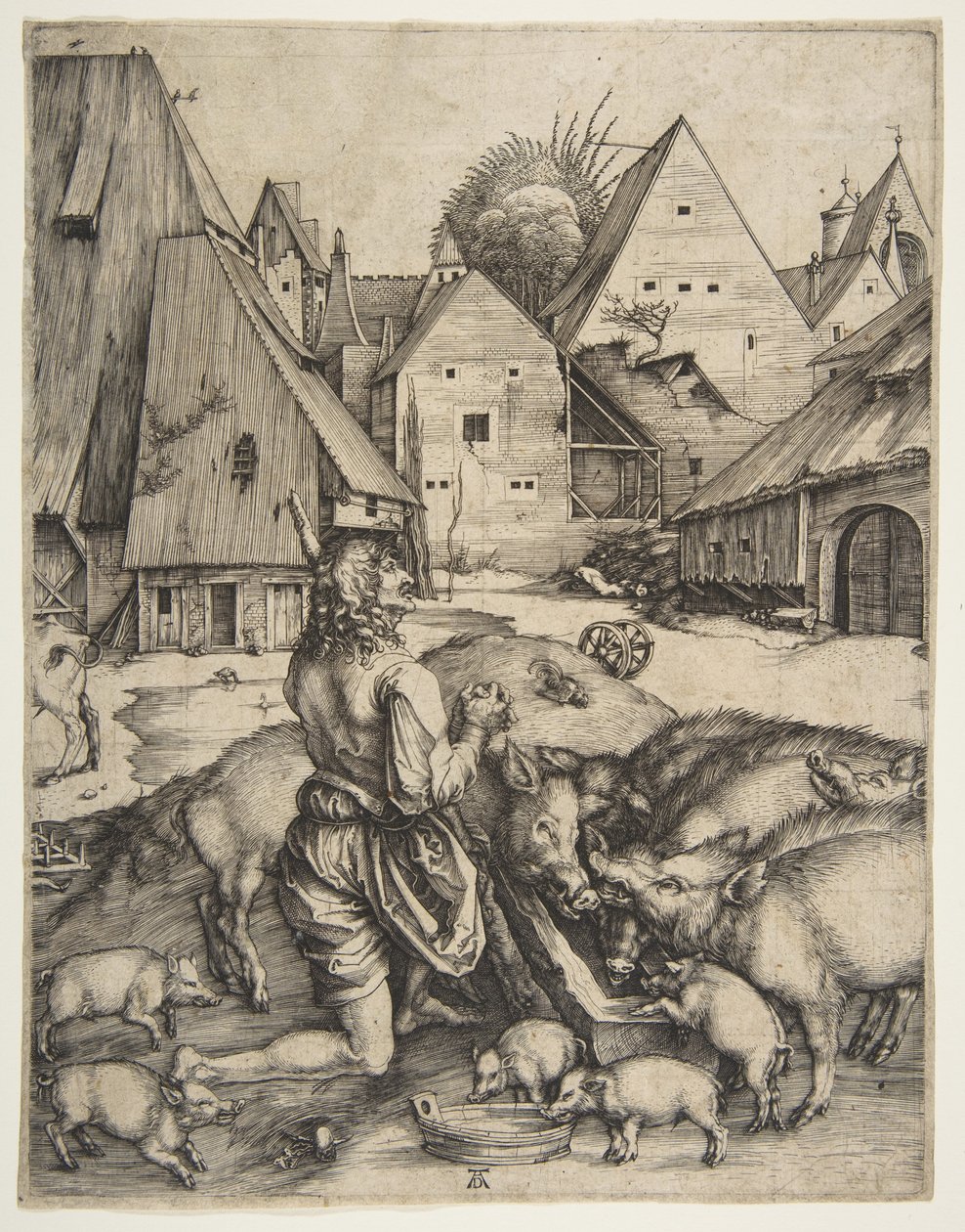 O filho pródigo de Albrecht Dürer