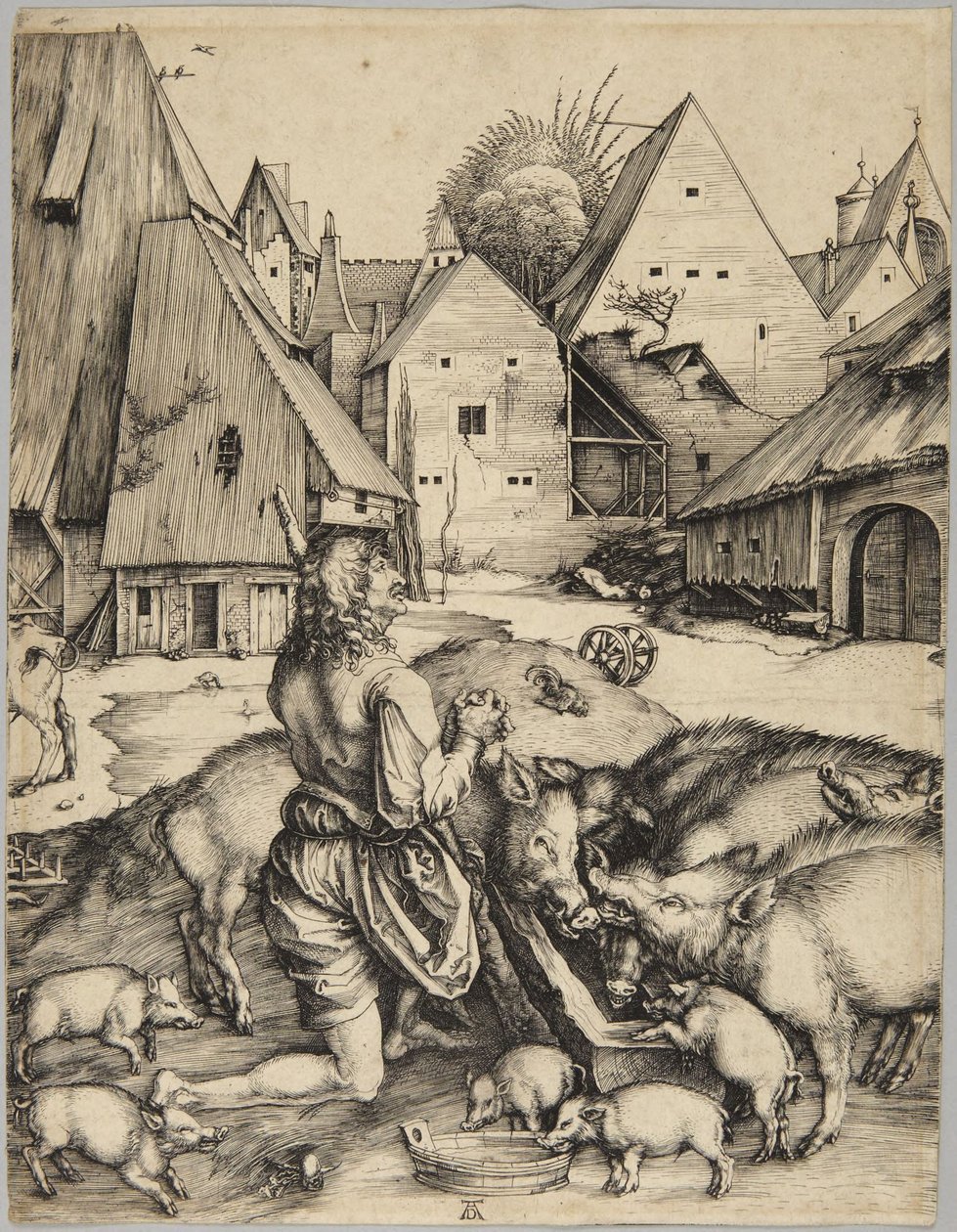 O Filho Pródigo de Albrecht Dürer