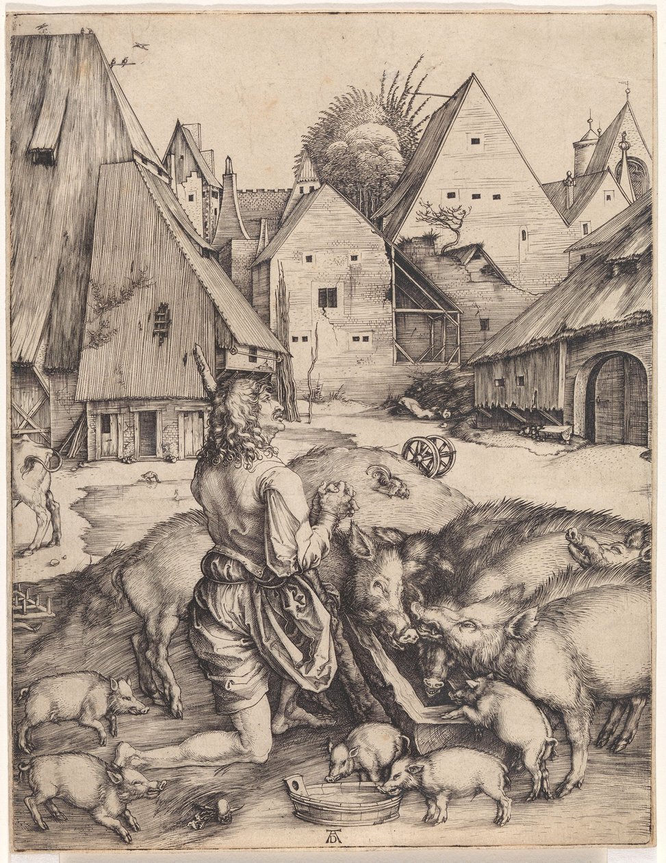 O filho pródigo de Albrecht Dürer