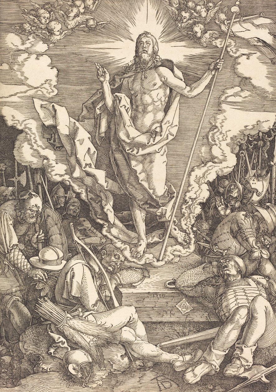 A Ressurreição, 1510. de Albrecht Dürer