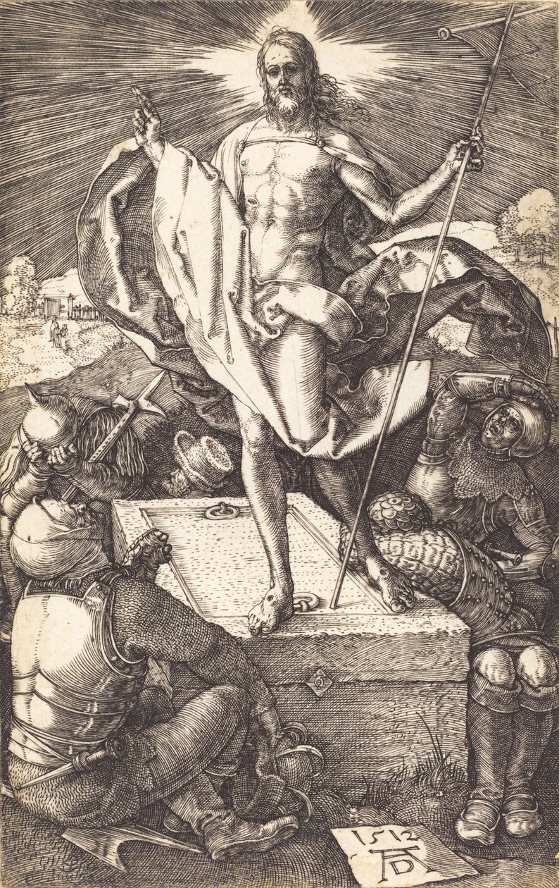 A Ressurreição, 1512. de Albrecht Dürer