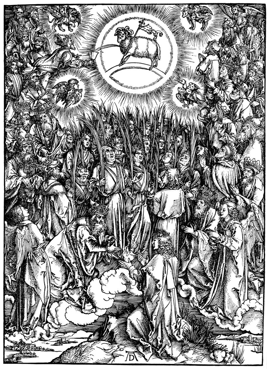 A Revelação de São João Apocalipse, c1498 de Albrecht Dürer