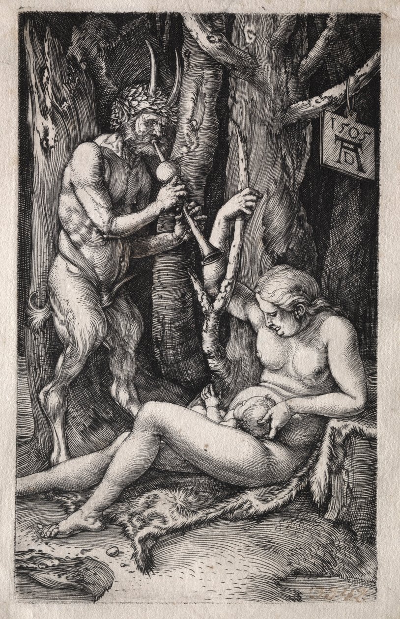 A Família Sátiro, 1505. de Albrecht Dürer