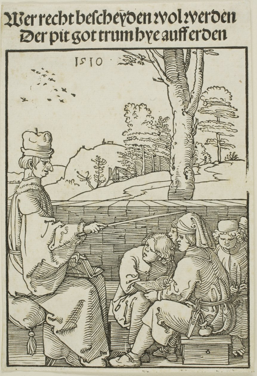 O professor da escola de Albrecht Dürer