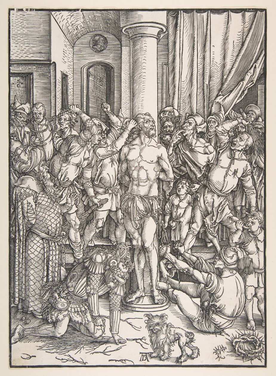 A flagelação de Cristo de Albrecht Dürer