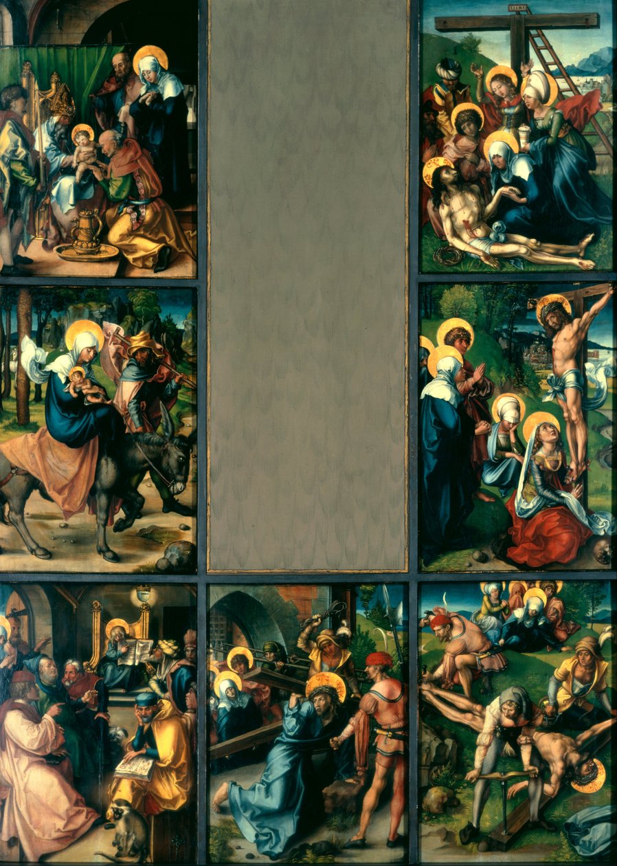 As sete dores da Virgem de Albrecht Dürer