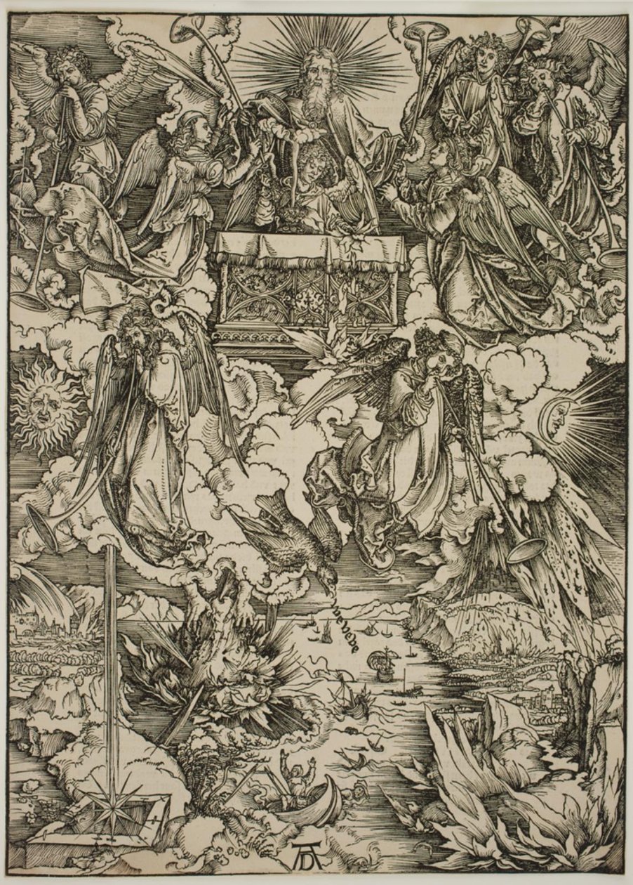 As sete trombetas de Albrecht Dürer