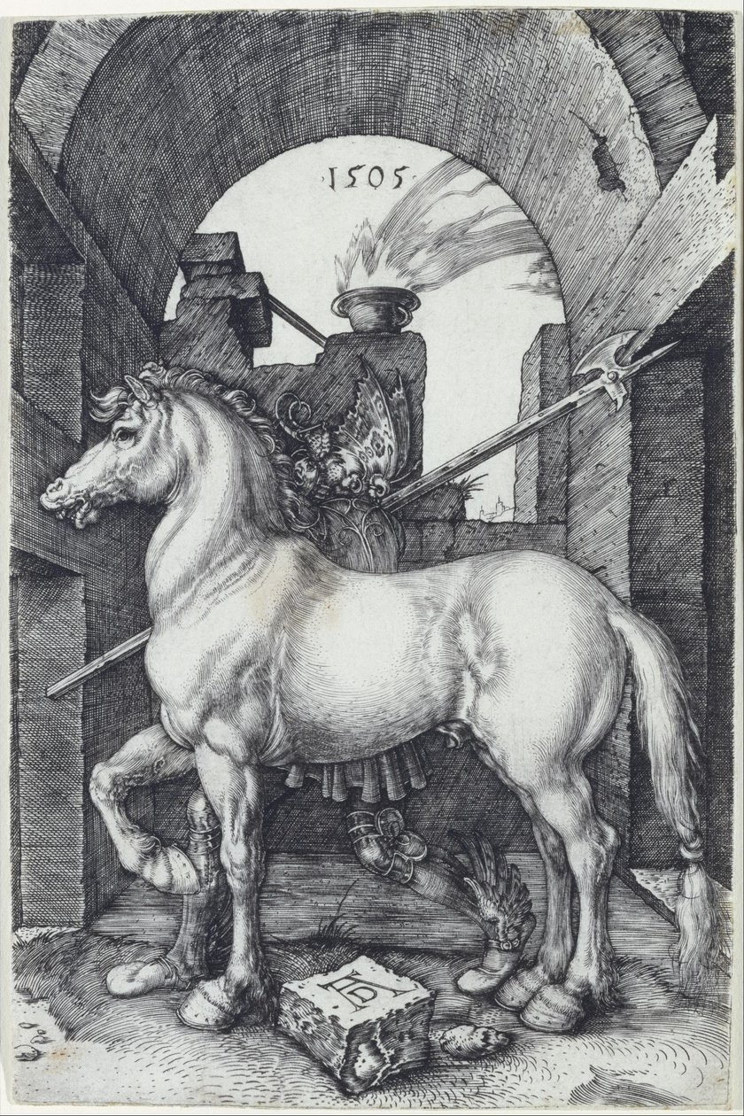 O cavalo pequeno de Albrecht Dürer