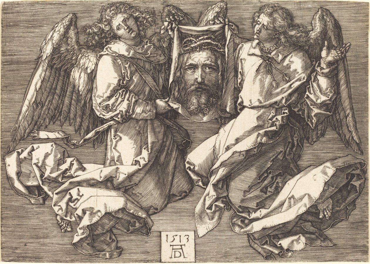 O Sudário Realizado por Dois Anjos de Albrecht Dürer