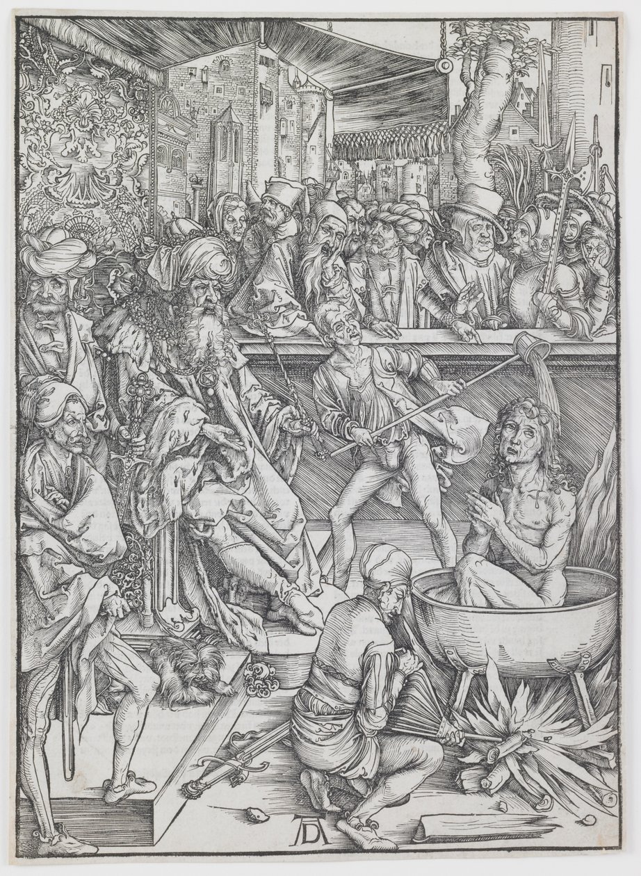 O martírio de São João Evangelista, da série «O Apocalipse» de Albrecht Dürer