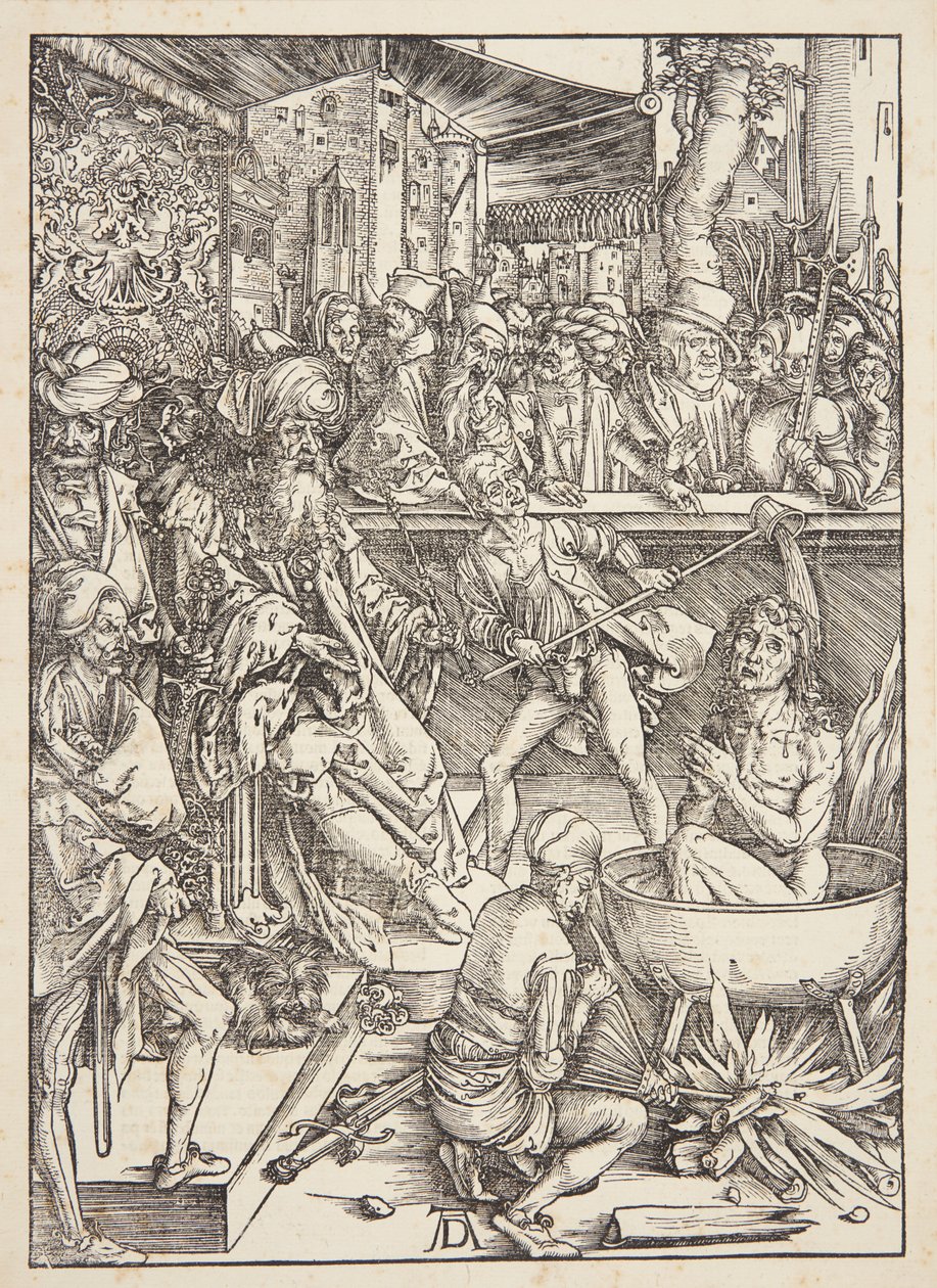 A Tortura de São João Evangelista de Albrecht Dürer