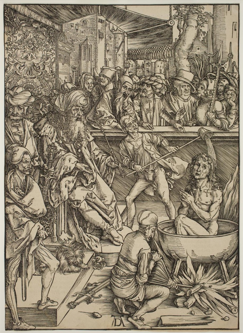 A Tortura de São João Evangelista de Albrecht Dürer
