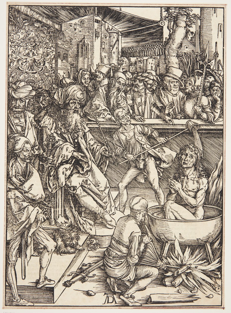 A Tortura de São João Evangelista de Albrecht Dürer