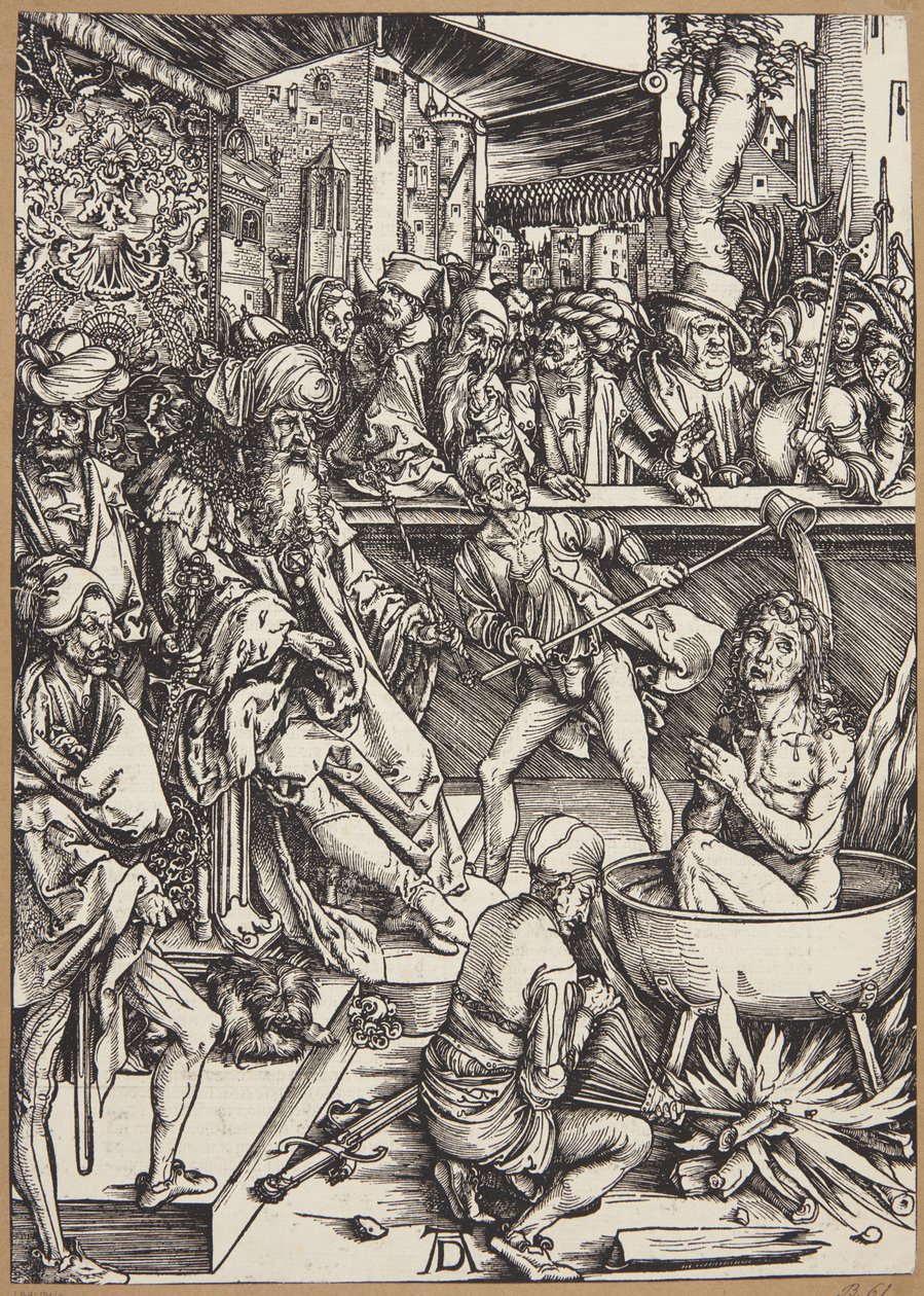 A Tortura de São João Evangelista de Albrecht Dürer
